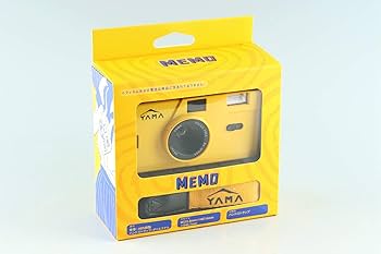 Amazon | ヤマ MEMO M20 コンパクトフィルムカメラ 黄色